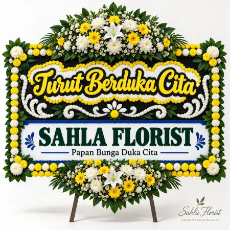 Papan Bunga Duka Pakuhaji